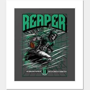 Reaper - Devonta Smith Philadelphia Eagles Graphic Posters and Art